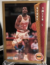 Kenny Smith Houston Rockets #85 1992-93 Fleer