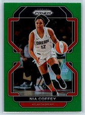 Nia Coffey 2022 Panini Prizm WNBA Green Atlanta Dream #82