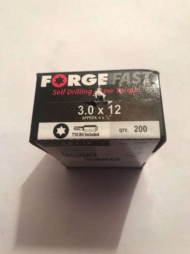 FORGEFAST 63292 ELITE PERFORMANCE 3.0 x 12 WOODSCREWS (N93) - Picture 2 of 3