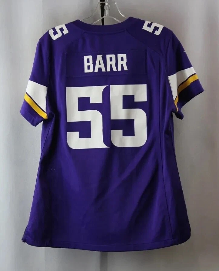 Camiseta de fútbol para mujer Nike NFL Minnesota Vikings #55 Anthony Barr talla grande Foto 2 de 3