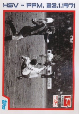 Topps Bundesliga 12/13 Einzelsticker 331 HSV - FFM, 23.1.1971