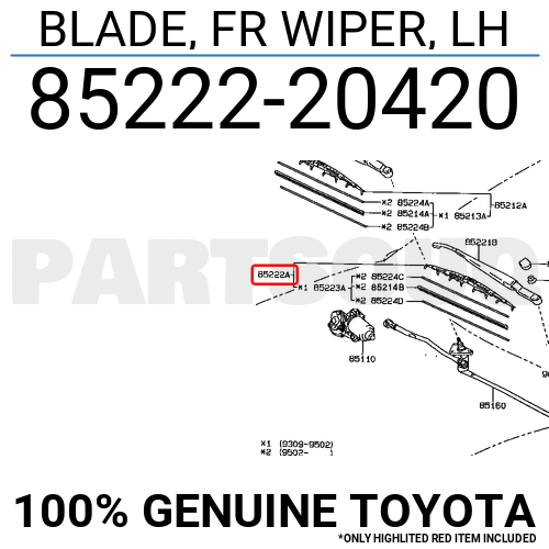 Toyota 85222 42120