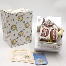 Blue Sky Clayworks Heather Goldminc Cherried House Of Beauty Salon Tea Light New