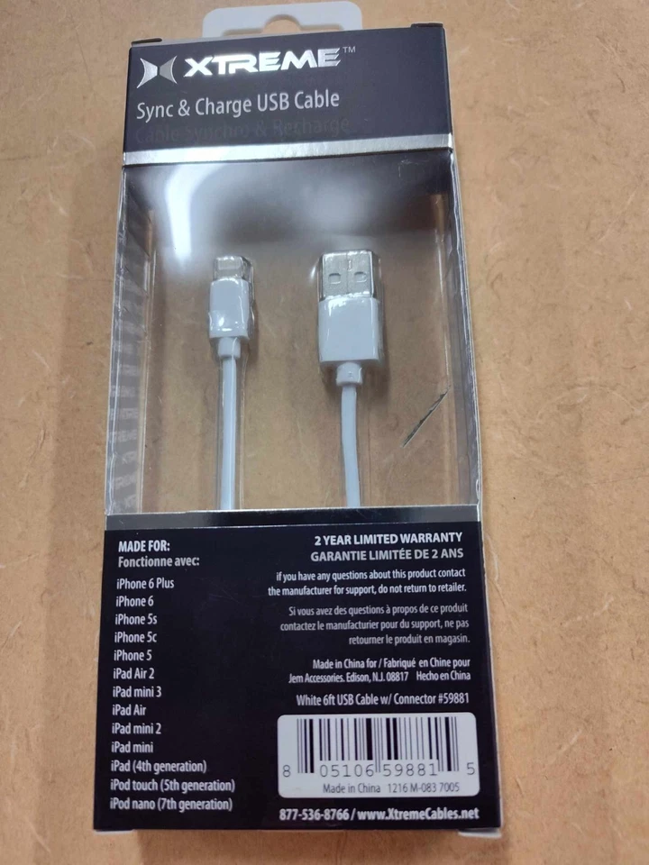Xtreme 同步充电 - 6 英尺 — 第 2/4 张图片