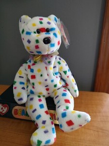 Ty 2K Ty Retired Beanie Baby Teddy Bear