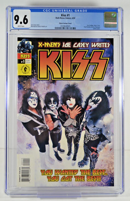Kiss #1 Dark Horse Comics 6/02 Photo Variant Cover Ace Frehley CGC