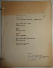 Duke Ellington's QUEENIE PIE script  - George C. Wolfe / Birkenhead / Peress