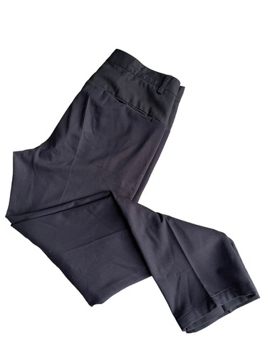 Mens Emporio Armani Lightweight Wool Trousers 48 / W32” Navy Travel Smart Slim