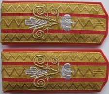 Shoulder-boards of His Imperial Majesty the Emperor Nicholas II Replica