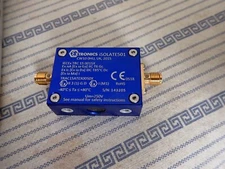 EXTRONICS - iSOLATE501 - Intrinsically Safe Ultra-Wide Band RF Galvanic Isolator