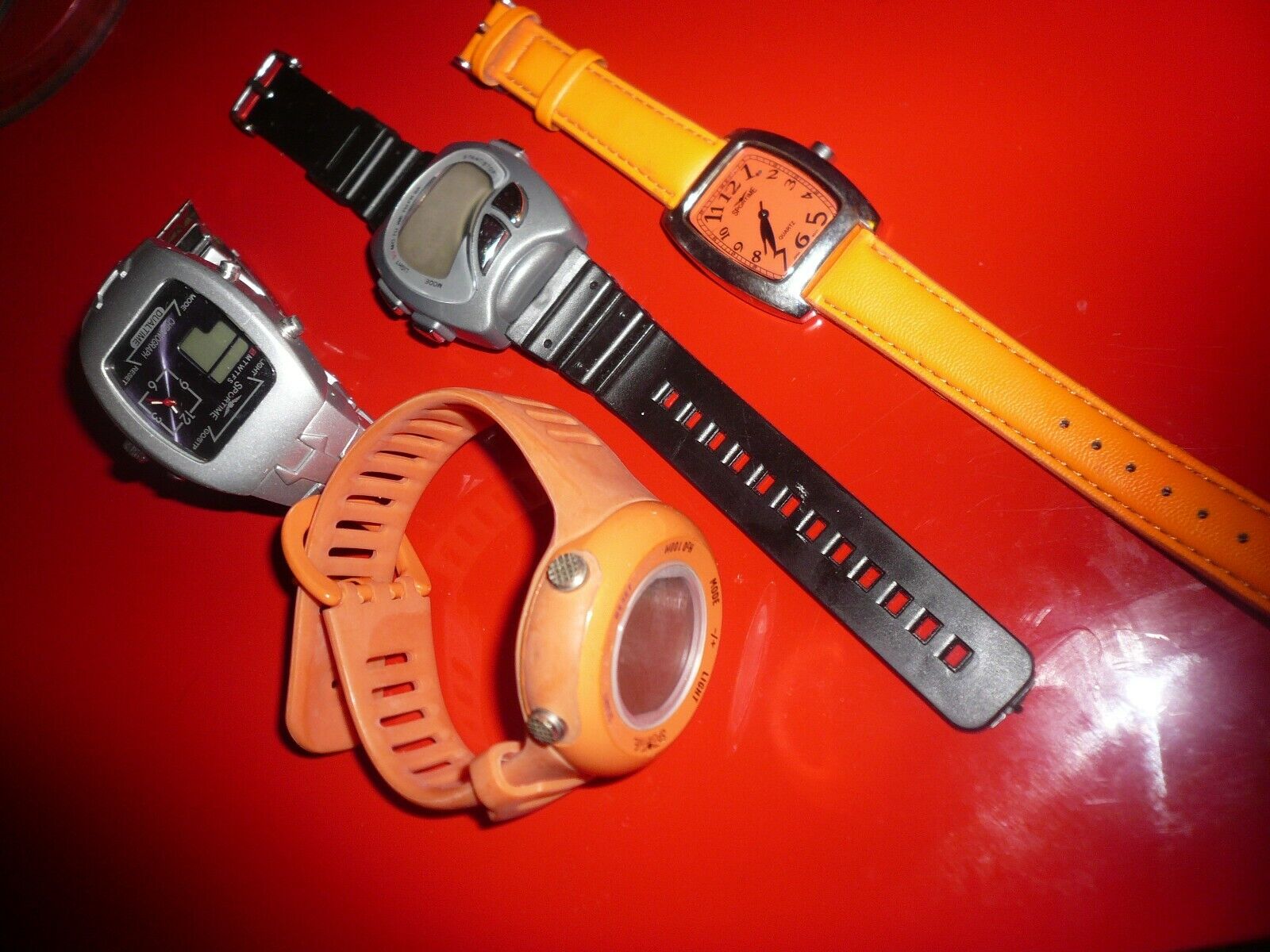 Lot Wristwatches Various Colors and Pattern