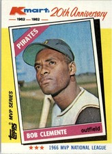 1982 K-Mart #10 Bob Clemente: 66NL - BB