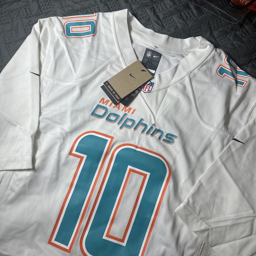 Men’s XL Tyreek Hill Miami Dolphins Nike Game Jersey - White Brand NWT #10