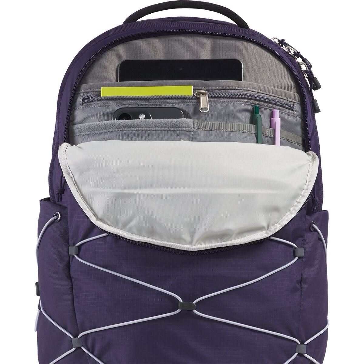 The North Face Women\'s Borealis Backpack Eternal Purple The North Face Borealis Backpack - Peak Purple & TNF Black  main image 2