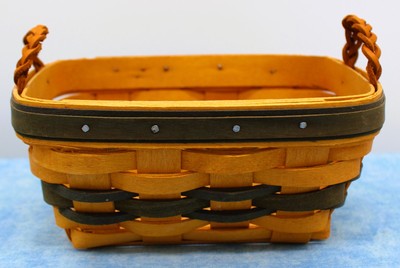 Longaberger 1997 American Cancer Society Basket w/ Protector - Signed