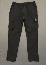 Vintage Ecko Unltd Cargo Pants Mens Large Black Drawstring Pockets Y2K