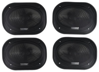 (4) Sundown Audio SA-69CX v.2 6x9'' 125 Watt RMS Car Stereo Speakers 6'' x 9''