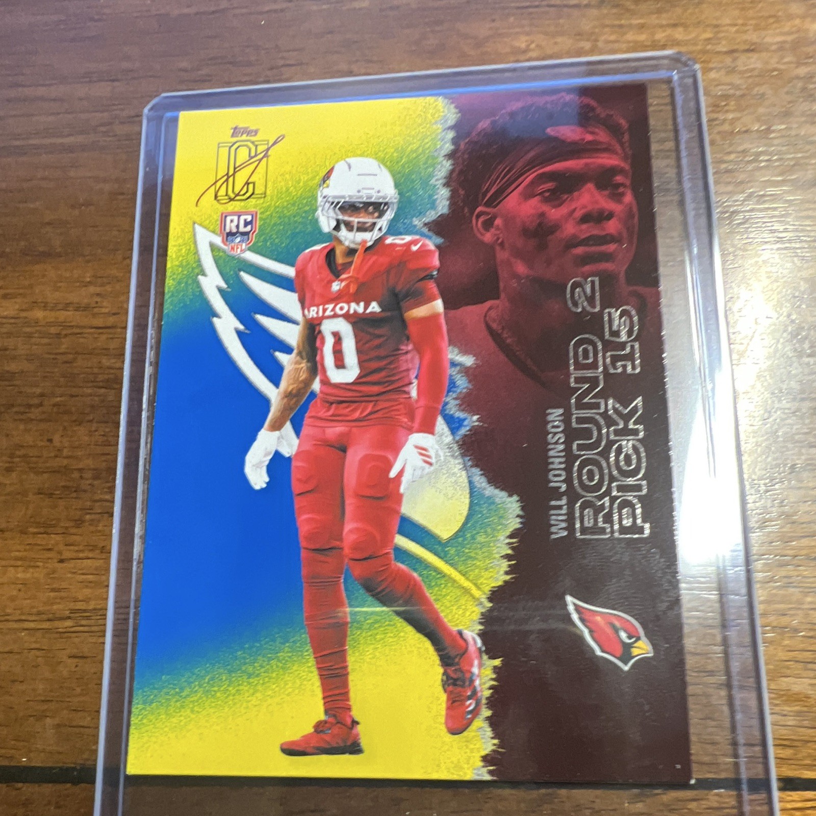 Topps 2025 Signature Class Will Johnson Rookie Round 2 Pick 15 #135 Cardinals