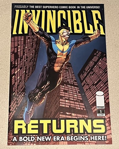 Invincible Returns #1 comic Image Battle Beast Kirkman Thragg April 2010