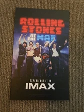Rolling Stones Promo 2025 IMAX Ltd Ed Commemorative Ticket Postcard Flyer RARE👅