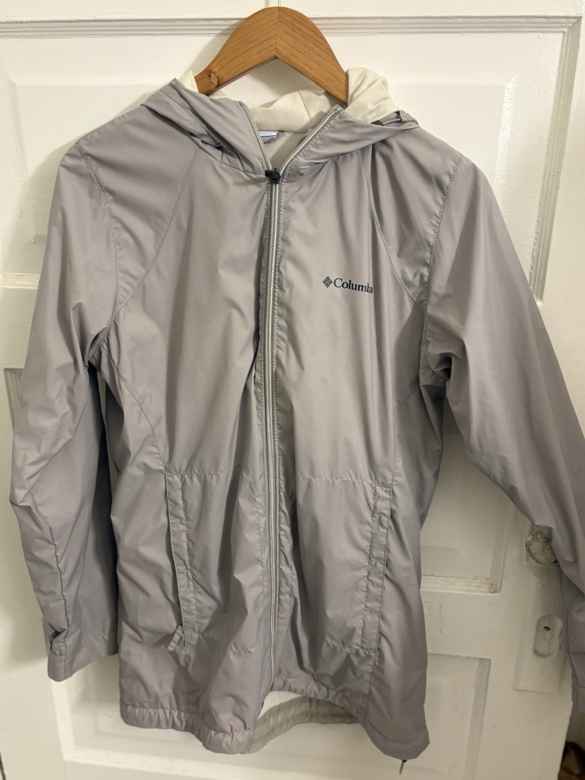 Columbia Women's Switchback Waterproof Gray Size M Hooded Jacket