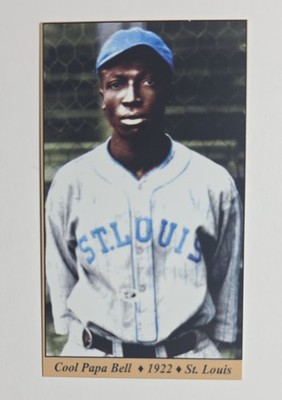 1990 Eclipse Stars of the Negro Leagues - James ''Cool Papa'' Bell #28 (RC)