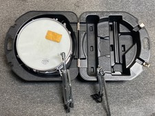 LUDWIG 14.5"x6" SNARE DRUM ROCKER W/ STANDS AND CASE, TORN PROTECTIV TDW033738