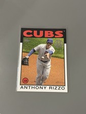 Topps 2021 Series Anthony Rizzo 1986 35th Anniversary #86B-91 Cubs