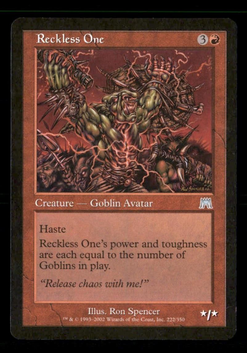 Reckless One - Near Mint - Onslaught