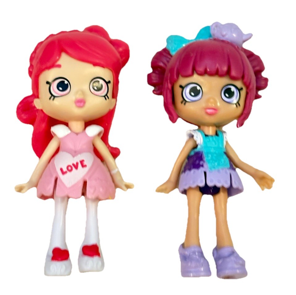 Tippy Teapot Valentina Hearts Doll Set Pair Figures