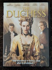 The Duchess DVD 2008 Keira Knightley Ralph Fiennes Historical Drama Film
