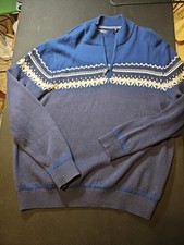 mens izod sweaters large