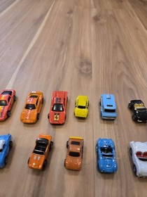 VINTAGE 1980's MICRO MACHINE LOT OF 67 CARS TRUCKS AIRPLANES SEMI RACECAR GALOOB
