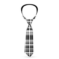 Necktie Standard - Plaid Black/White (Us Import) ACC NEU
