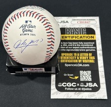 Aroldis Chapman Signed 2025 All Star Game Baseball Autographed Red Sox JSA COA