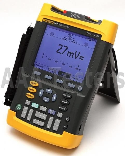 Fluke 196B ScopeMeter 1GS/s Dual-Input 100MHz HandHeld Oscilloscope - Image 4 of 4