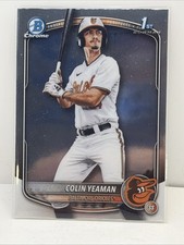 2025 Bowman Draft - Chrome Colin Yeaman #BDC-47 (RC)