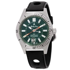 Mathey-Tissot Mergulhador GMT Quartz Green Dial Men's Watch MRGAV