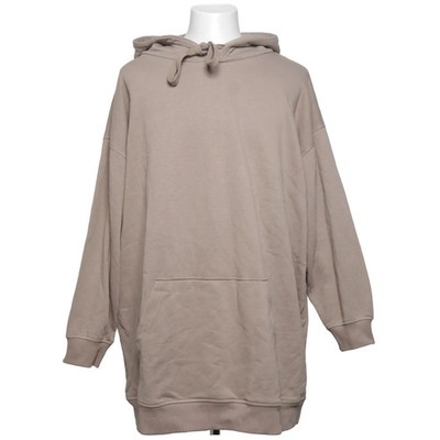 H&M, Kapuzenpullover, Größe: XL, Beige, Baumwolle/Polyester, Einfarbig #Oye