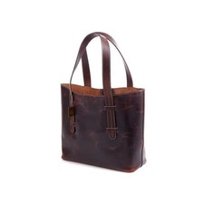 Claire Chase C7575C-Dark Brown Monterrey Tote Bag Dark Brown