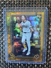 2025 Topps #232 Jake Cronenworth Spring Training Gold Foilboard #12/50