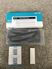 RAD240A Aluminum Water Cooling Radiator, 240mm, Slim Dual, Black