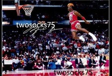 Michael Jordan - Photo 8x10 PRINTED SIGNATURE / AUTOGRAPH REPRINT