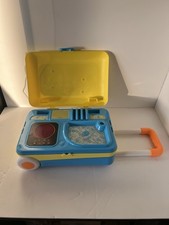 Portable Kids Kitchen with Accessories Play Kitchen Set