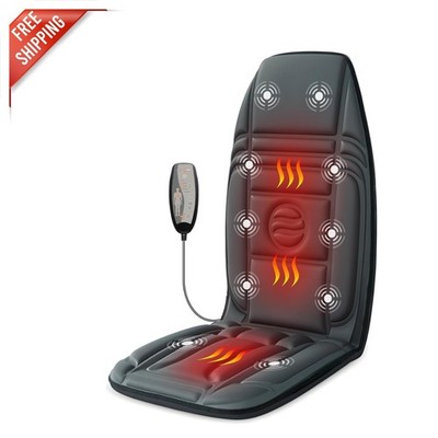 Ergonomic Vibration Massage Pad with Heat for Instant Relief Anywhere, 20''x44''