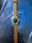 Seiko Vintage Ladies Gold Tone Green Dial Watch