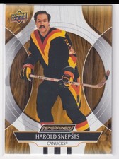 2024-25 Upper Deck Engrained Icons Harold Snepsts Vancouver Canucks #96