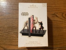 2009 Hallmark Keepsake Ornament Star Wars The Phantom Menace A Deadly Duel AU
