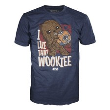 Star Wars ¡Pop suelto! Camiseta Like That Wookiee Funko S