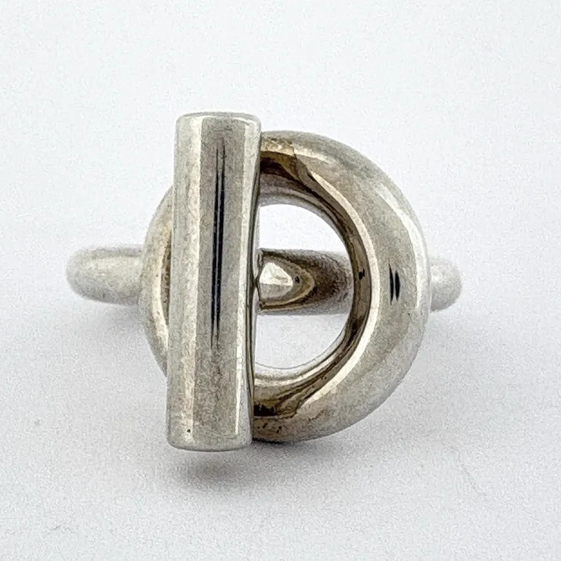 Hermes Echape MM Ring Silver - image 2